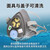 3M 3200尘毒呼吸防护套装KN95防尘面罩半面具喷漆打磨防毒防有机气体4件套【3200+3301+3N11+395】