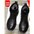 亿汀 劳保皮鞋黑色加绒保暖冬季款，钢包头 户外安全鞋工作鞋多功能安全鞋 单位双货期10天 37码 10天