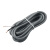 凯昆（KACON）小型塑料脚踏开关带线长2米多色可选 支持定制 HRF-M1 黑色