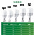 PHILIPS大功率LED灯泡E27螺口球泡40W大瓦数室内节能灯超亮照明灯 20W(E27螺口)6500K白光