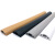 谋福（CNMF）橡胶线槽PVC软胶线槽地面走线槽明装走线槽地板槽压线板(灰色4厘米宽)