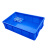 海斯迪克 HKCL-623 塑料零件盒五金工具盒周转箱 仓库物料收纳盒 7号蓝色300*200*87mm