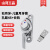 山河工品铝合金窗户锁扣塑钢门窗防盗月牙锁 右月牙孔距45带儿童锁+长沟