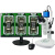 蔚蓝（VEINLAN）显微镜三目体视显微镜 SMZ745T三目+4K测量拍照相机+配透反射底座（不含屏）