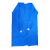 SMS一次性防护服无纺布透气防尘防水覆膜工作反穿衣隔离服 25克PP蓝色(非独立装)针织袖口