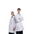 劳保佳 医院药店实验室药品食品厂用白大褂 可定制logo 男款长袖（松紧袖口） 白色  XXL（175-180）
