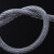 中部工品   包塑镀锌钢丝绳 透明涂塑带胶钢丝绳 带皮PVC钢丝绳 包胶晾衣绳 单位：卷 6mm1米 