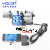 YOLON/元隆蓝色 4V310-10电磁阀 二位五通单线圈电磁阀气缸电磁阀 国产线圈AC110V