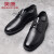 奥康（aokang）男鞋子皮鞋男秋季男士休闲商务皮鞋正装皮鞋新品真皮 黑色 395338014 40