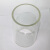 吸料机玻璃管透明料杯加料上料配件注塑耐高温电眼料杯料斗玻璃罩 R280*Y270*H340