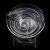 玻璃结晶皿 具嘴的平底皿 化学实验室器皿加厚 加热溶解高硼硅耐高温玻璃圆形皿60 90 100 12 180mm