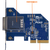 友晶Terasic PCA3子卡 | Gen3 PCIe线缆适配器 P0492
