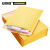 安赛瑞 牛皮纸气泡袋 邮政防震气泡袋 牛皮纸防潮气泡信封袋（1000个装）13×18cm+4cm 10113