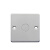 阻燃PVC86型开关盒方盖板保护盖空白面板暗装接线盒盖 方白板 有孔 送2个螺丝