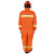 东安（DA） 17款抢险救援服 消防员 耐磨 防电弧 训练 救援消防 橘红色（上衣+裤子） 185#