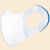看守者 KA-057 一次性口罩透气防尘三层成人白色3D立体薄款透气大码防护口鼻  60个 白色