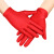 谋福CNMF轻薄款高弹氨纶手套 礼仪夏珠宝手套（轻薄氨纶红色款）