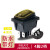 雕将  (四脚两档带灯(220V)黄色 16A（5个装））防水防油船型开关六脚翘板船形电源开关单位：个