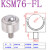 圆柱直筒精密型万向球KSM22-FL万向滚珠轴承螺杆重型牛眼轮实心 KSM76-FL(轴承钢