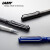 凌美(LAMY)宝珠笔签字笔 Safari狩猎系列磨砂黑 ABS材质 蓝色笔芯圆珠笔 德国进口 0.7mm送礼礼物