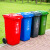 科力邦（Kelibang) 户外垃圾桶 大号加厚120L分类垃圾桶商用塑料环卫垃圾桶带盖物业翻盖果皮箱 KB1035 绿色