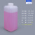 密封加厚小口方形塑料瓶250毫升500/1000ML样品化学试剂分装瓶子 500ml小口方瓶半透明 (超密封)