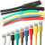 广邦电缆附件 RSG-φ6 绝缘套管电工数据电线电缆保护热收缩管 白色100米/卷