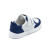 爱步（ECCO）儿童运动鞋 撞色童鞋软底舒适板鞋 街趣1系列700832 深邃蓝/白色70083260438 32码