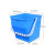安格清洁AG6565 塑料水桶25L颜色随机 商用物业方型清洁储水桶便携提水桶塑料桶