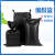 谋福（CNMF）黑色编织袋加厚 包装快递物流蛇皮化肥袋【50cm*80cm】(50只装)