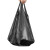 金诗洛 K5238 (100只)黑色垃圾袋 一次性背心式塑料袋 大号手提式加厚 30*50cm