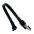 弯头type-c数据线电线USB2.0双弯头充电器宝短线便携通用 AMDOCMST 01m