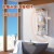 华德华美（HUADE HUAMEI）小背篓暖气片卫生间家用水暖置物架钢制背篓浴室厕所壁挂式散热器 [重推]亮白色高800X400mm中心距