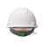 梅思安/MSA PE标准型一指键帽衬 V型安全帽施工建筑工地劳保男女防撞安全头盔 白色 5顶装