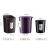 庄太太 塑料茶台废水桶垃圾桶过滤桶【黑色小号-圆形】ZTT0976