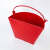 加厚型消防黄沙桶烤漆锹桶铁桶消防器材 消防半圆桶专用桶 加厚半圆桶