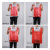 卫洋WYS-1006 红色小号手提垃圾袋 酒店超市打包袋背心垃圾袋收纳袋 40x64cm 100个