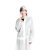 钢米 防暴雨随身携带轻便EVA非一次性连体雨衣 清纯白加厚款成人雨衣束口款（10件)3540401