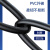 创优捷 六类成品网线 CAT6-SXW3S 3米 黑色 屏蔽 上弯对下弯 千兆网络连接线