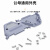 宁才（NINGCAI）DB37焊接头 2排37针公头接口插头焊线头连接器 公头带塑料外壳 2个 NC-M147