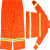 聚远（JUYUAN）20038/消防服/XF-LWS-001 橘红 M