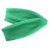 乳胶套袖 防水耐油耐酸碱 加长加厚橡胶袖套 水产渔业工业护袖 绿色 40CM