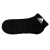 阿迪达斯 （adidas）袜子男袜女袜运动袜休闲跑步健身训练舒适透气低帮短袜 DZ9368黑色一双装 L