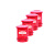 西斯贝尔 WA8109700垃圾桶高60直径47防火垃圾桶OSHA规范UL标准红色 1个装