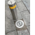 定制适用不锈钢路桩固定活动预埋式可拆卸防撞柱加厚隔离路障反光警示柱请 201材质159管1.5mm 60CM高