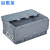 冠思尔塑料周转箱物流箱 零件盒元件盒 加厚收纳箱物料盒收纳工具盒400*300*115mm