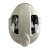 3M-107 带通气孔硬头盔（阻燃密封衬）长管供气式呼吸防护系统 1个 白色 均码