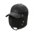 聚远 JUYUAN 保暖帽 保暖防寒帽防风护耳帽 款式二黑色  3个起售