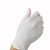 劳保佳 一次性乳胶手套 无粉耐酸碱通用型橡胶检查手套乳白色L