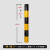 红白反光膜黑黄立柱警示桩电线杆反光贴交通安全电力防撞反光条 120cm三红三白整卷50米